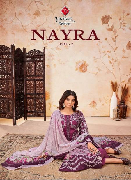 Nayra 2 By Tanishk Cambric Cotton Dress Material Wholesale Market In Surat Catalog